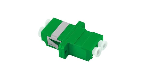 Qoltec LC/APC Vandtæt Adapter | Duplex | Singlemode