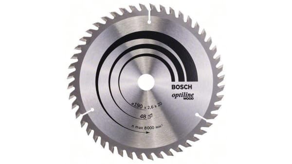 BOSCH PYÖRÖSAHA OPTI 190x2,6x20/16x48z