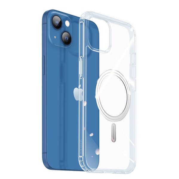 Dux Ducis Clin magnetfodral för iPhone 14 Plus kompatibel med MagSafe transparent