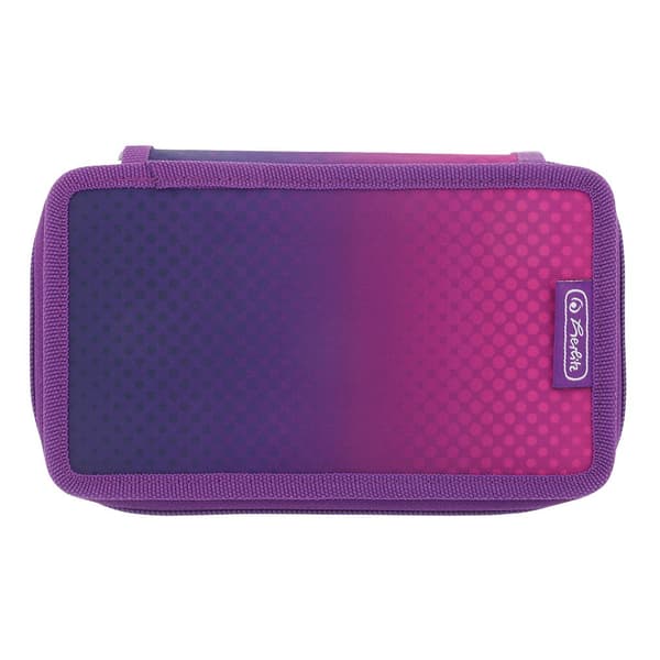 Penalhus 31 dele tredobbelt pink/lilla