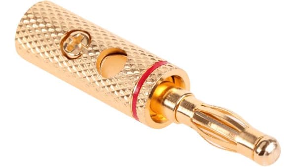 Banan Højttalerstik Cabletech