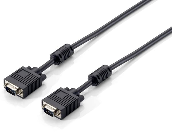 Cable Equip D-Sub (VGA) - D-Sub (VGA) 15m sort (118815)