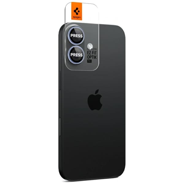 Spigen Glass tR EZ Fit Optik Pro 2-pack, blå - iPhone 2025