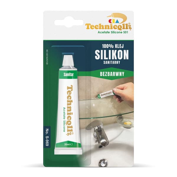 FARVELØS SANITÆR SILIKONE 20ML