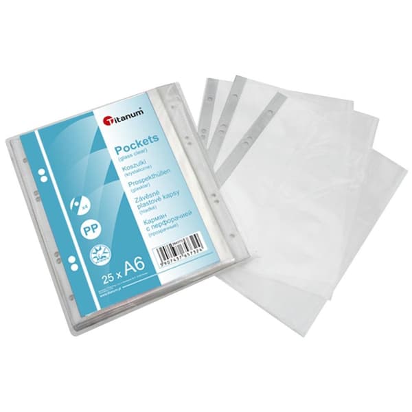 A6 krystallinske T-shirts 25 stk