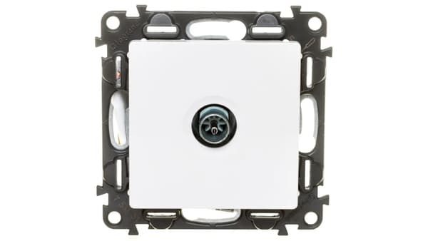 Legrand End TV Antennestik hvid (753151)
