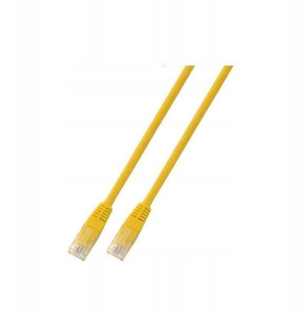 Patchkabel SecurityNet UTP kat.5e gul 3m PVC PC-5EUTPPVC-YE3