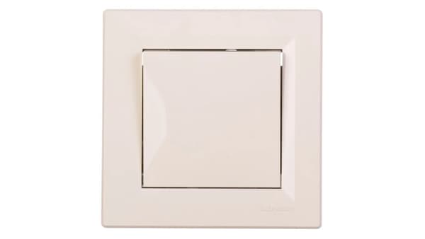 Schneider Electric Aspora-stik enkelt, cremefarvet EPH0100123