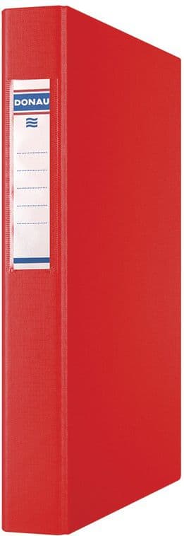 Donau 4-rengaskansio A4 40mm punainen (3735001PL-04)