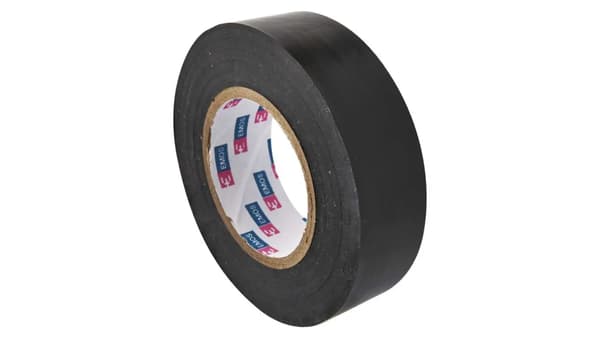 PVC isoleringstape 19mm/20m sort F61922