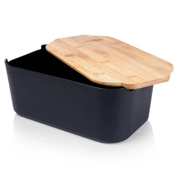 LEIPÄPUSSI BAMBULAUDALLA MUSTA 259301