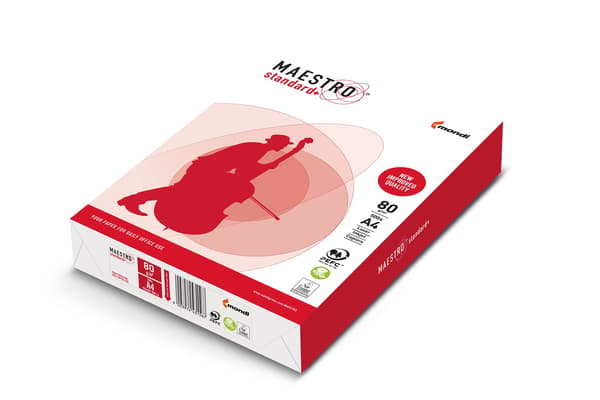 Mondi Papper Kopiator Maestro Standard Plus A4 80g 500 Ark