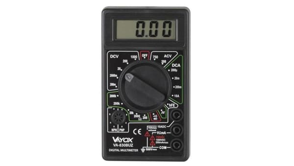 Yleismittari summerilla VA-830BUZ Vayox