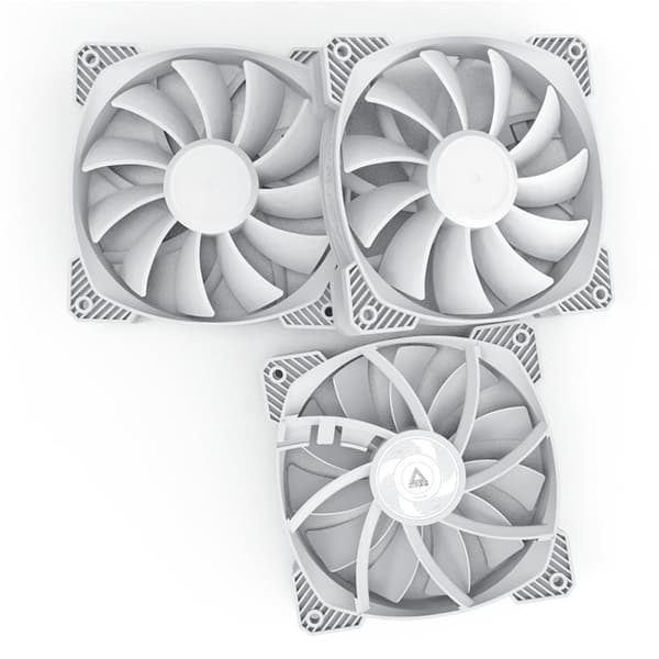 Montech Air 1000 Lite ATX Mid Tower-chassi med glaspanel (vit)
