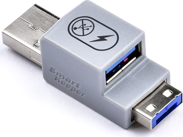 SmartKeeper Basic “USB-A Port” Smart Data Blocker mørkeblå
