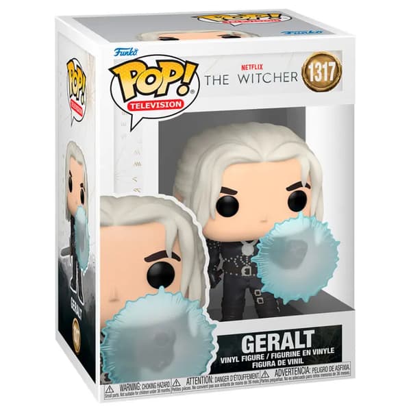 POP-figur The Witcher Geralt med sköld
