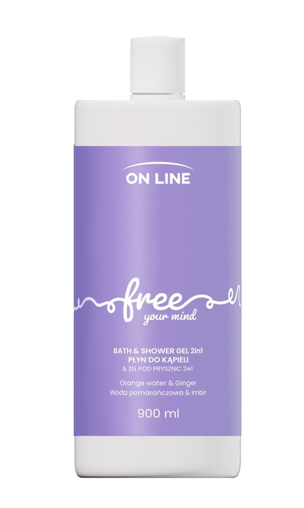 ON LINE Emotions Kylpygeeli ja -neste 2in1 Free 900 ml