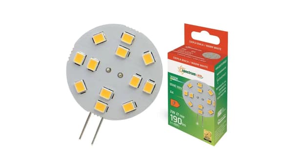 Pære til LED-lampe G4 12V 2W 30mm