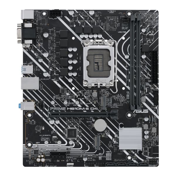 ASUS Bundkort PRIME H610M-E D4-CSM - micro ATX - Socket LGA1700 - Intel H610
