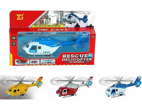 Helikopter Helikopter Metal Lys Lyd MIX