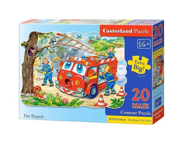 20 maxi palapeliä - Castor Outside
