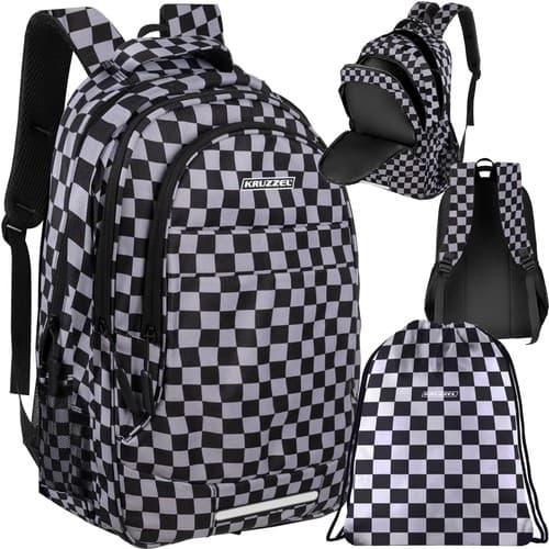 Rygsæk 30L - ternet Kruzzel 24531