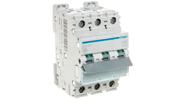 3P C 32A 10kA AC NCN332 superlock-afbryder