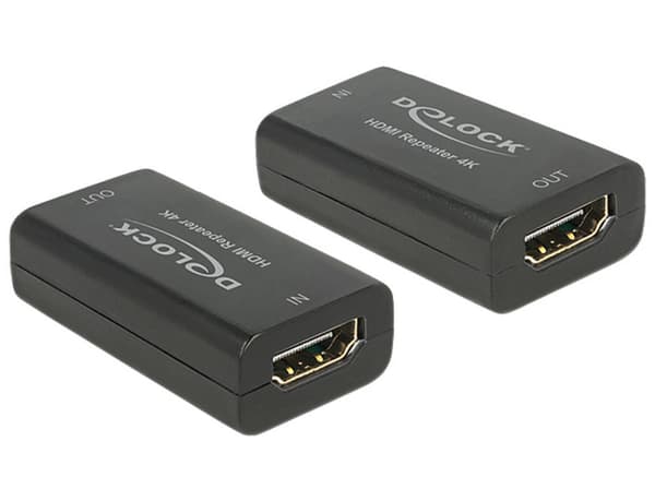 Delock HDMI Repeater AV-signalöverföringssystem, 4K (11403)