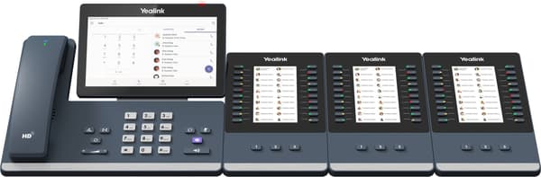 Yealink MP58 WH E2 Teams VoIP -puhelin Harmaa LCD Wi-Fi