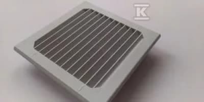 GV 250 VENTILATIONSGITTER MED MÅTTE