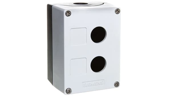 2-huls kassettehus 22mm sort-grå M20 iP69k Sirius ACT 3SU1802-0AA00-0AB1