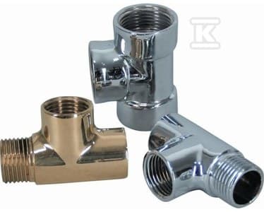T-STYKKE GWXGWXGW 1/2\" KROM ONNLINE