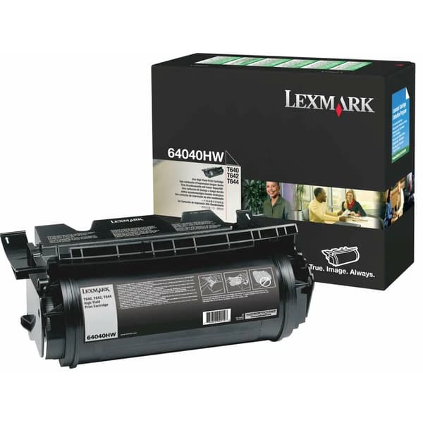 Toner Lexmark 64040HW Sort