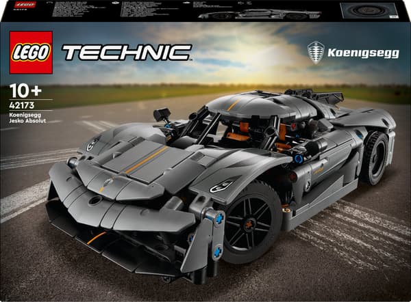 LEGO® Technic Koenigsegg Jesko Absolute Grey Hypercar 42173