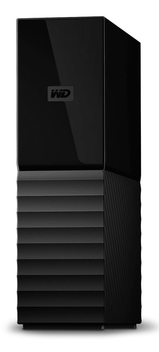 WD My Book 22TB USB3.2 Gen 1 HDD med lösenordsskydd och säkerhetskopieringsprogramvara