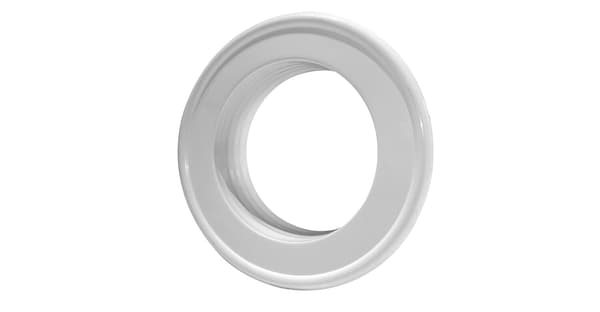 ROSETTE VALKOINEN FI 130MM