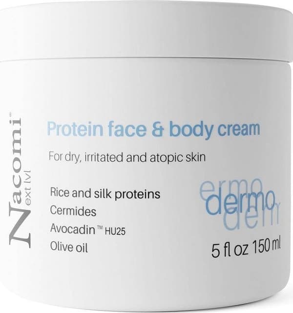Nacomi Next Level Dermo - Proteiini kasvo- ja vartalovoide, 150 ml