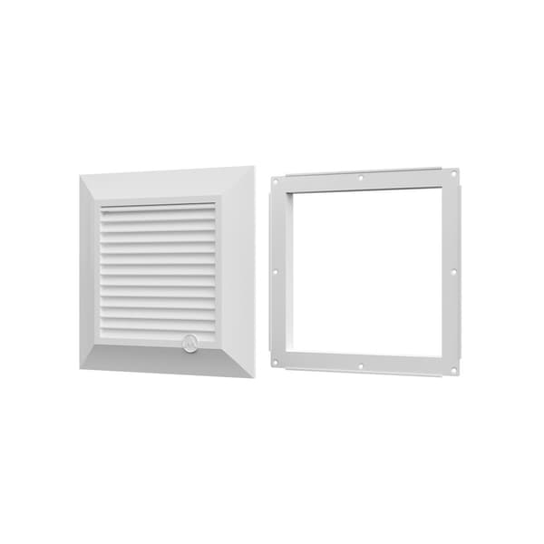 Ventilationsender DUO SMART DOSPEL Ř150 (standardgitter /hvid)