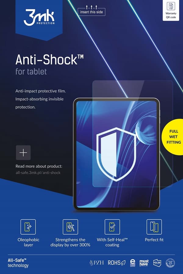 3MK AIO ANTI-SHOCK TABLET 5kpl KOSTEUS