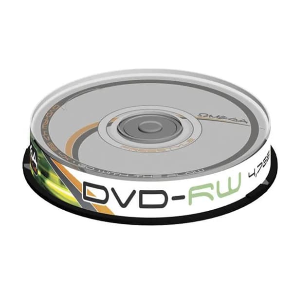 Omega DVD-RW | 4,7 GB | 10 kpl