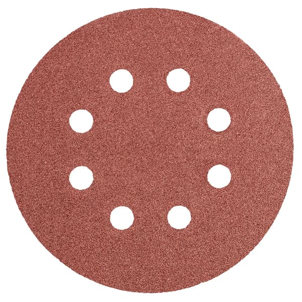 Graphite Krazki tarne (Krazki tarne 125 mm, K100, 5 kpl, 8 reikää)