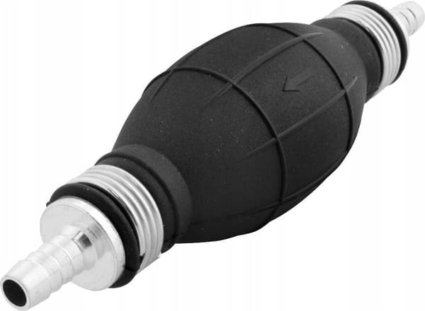 SØLV BRÆNDSTOFPUMPE HÅNDPUMPE 12mm