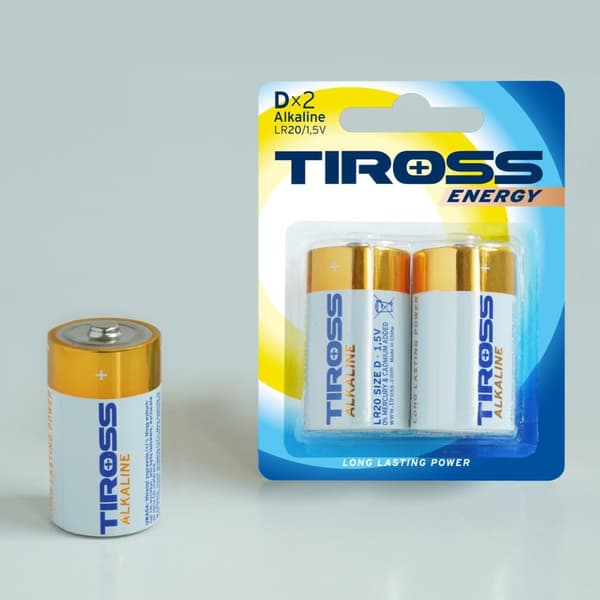TIROSS ALKALINE PARISTO LR20 2kpl.