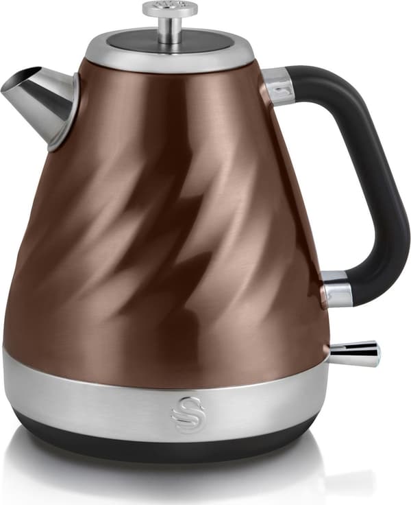 Vattenkokare Swan Copper SK37010TWN Brun