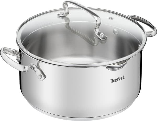 TEFAL DUETTO+ Gryta 24 cm med glaslock
