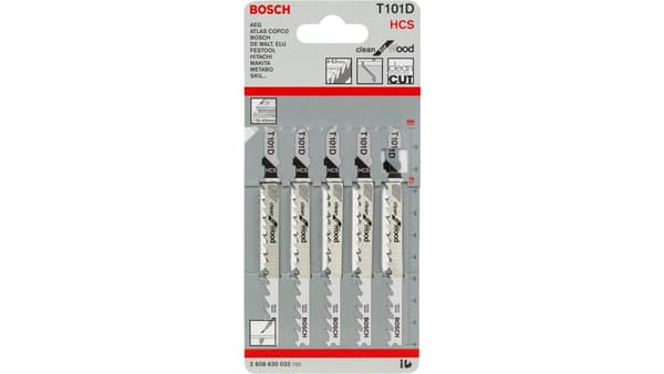 Bosch 5 pistosahanterää T 101 D