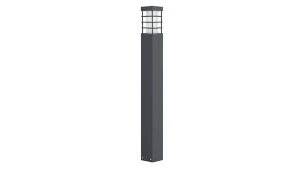 Ulkoseinävalaisin, jalusta RADO II 1 DG, E27 max 18W, väri antrasiitti 0438621