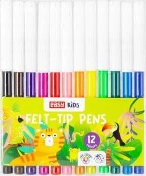 Klassiske penne 12 farver NEM