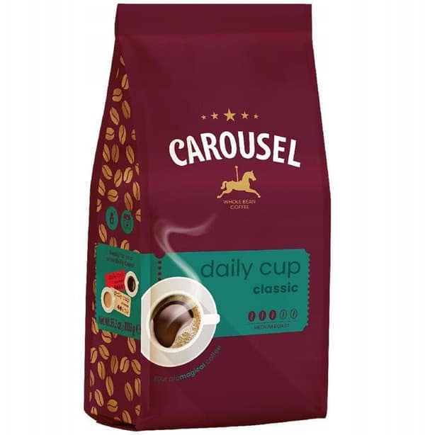 Carousel Daily Cup Classic | 1kg | Hela bönor