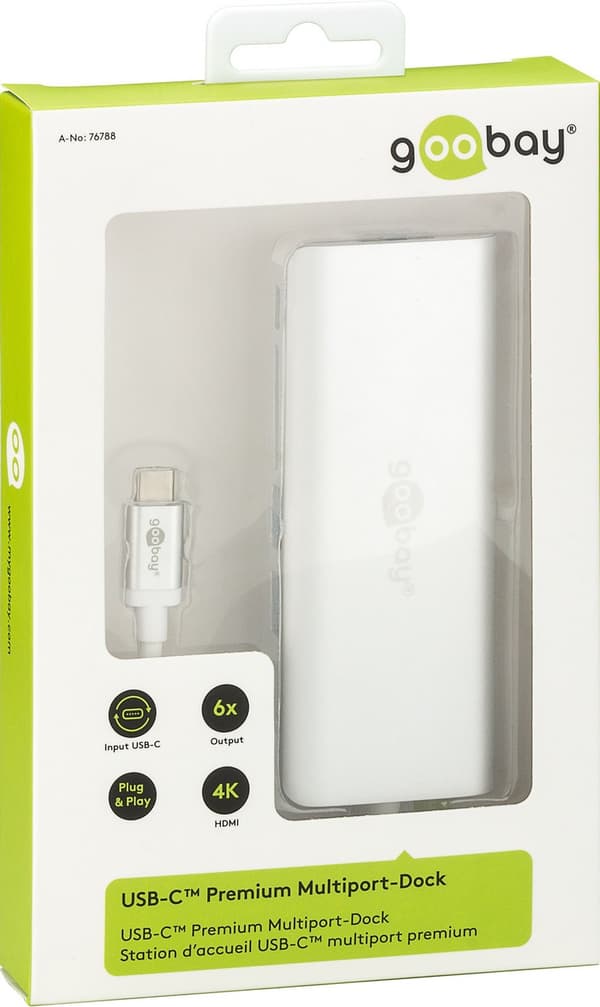 Goobay USB-C Adapter (HDMI 4k. USB. CR